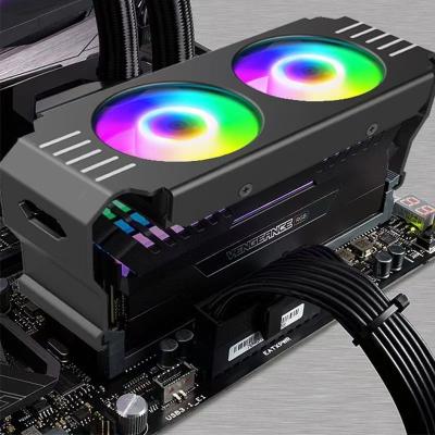 China Alta eficiencia RGB DDR RAM ventilador de enfriamiento Accesorios periféricos de ordenador en venta