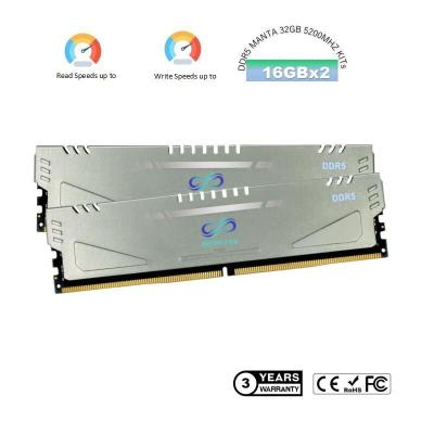 China DDR5 RAM Module 5200MHz 16g*2 32g For Desktop Support Windows 8 Windows 7 for sale