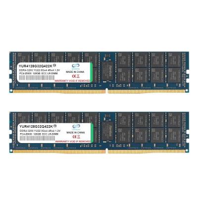 Китай DDR4 ECC Серверная память 128GB 3200MHz 8g*4 4r*4 1.2V PC4-25600 ECC Lr-DIMM Kits продается