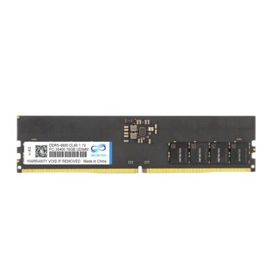 China High Speed UDIMM 16GB DDR5 4800MHz RAM DDR5 Laptop Memory Light Weight for sale