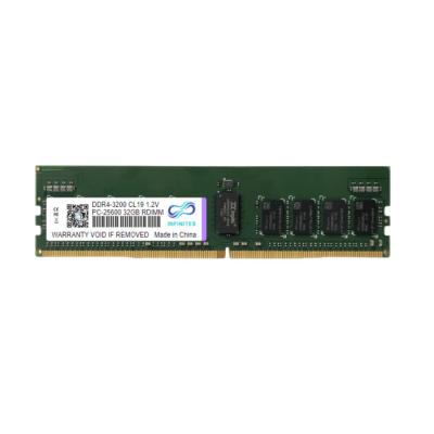 China Effiziente 3200MHz R-DIMM 32GB DDR4 Server RAM Niedriger Stromverbrauch zu verkaufen