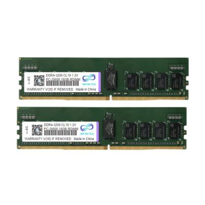 China DDR4 3200MHz R-DIMM 16 GB Serverspeicher mit hoher Datenübertragungsgeschwindigkeit zu verkaufen