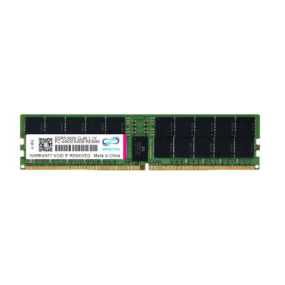 China INFINITES DDR5 Server Memory 5600MHz R-DIMM 64GB Original Chips High Data Transfer Speed for sale