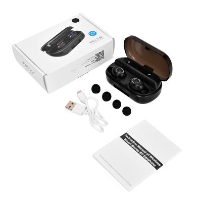 China Earbuds V10 8D Wireless Earbuds BT V5.0 Noise Canceling Earbuds LED Display With 1200mAh Power Bank Headset With Microphone for sale