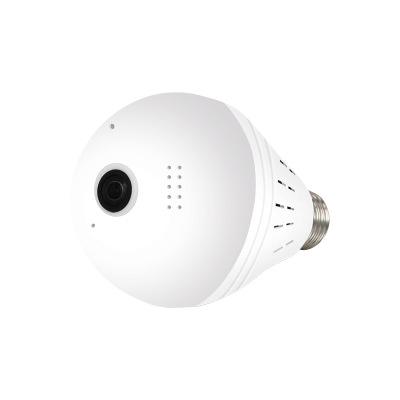 China Home/Workshop/School/Shop Light Bulb Camera VR 960P LED FishEye Home Phone Lamp Hidden Light Wireless Wifi Spy Wi-Fi 360 Degree Panoramic Light Bulb Camera for sale