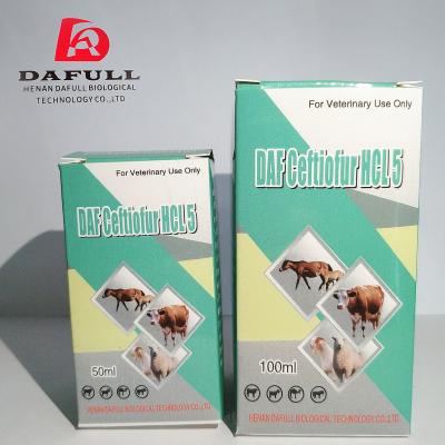 China Antibiotische Einspritzung Ceftiofur-Hydrochlorid-5000mg für Krankheit zu verkaufen