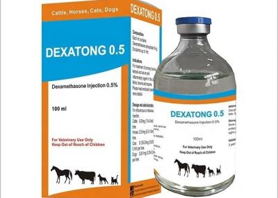 中国 Dexamethasoneの注入0.2% 0.4%の獣医の家禽の薬 販売のため