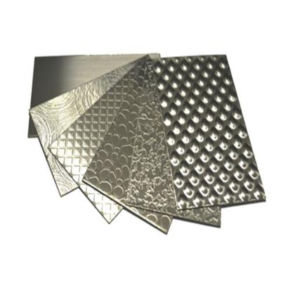 China Building 1MM 2MM 3MM 4MM 4.5MM 5MM Thick Checkered 201 304 Stainless Steel Plate 201 304 Anti Slip For Flooring for sale