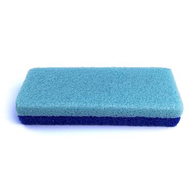 China Wholesale 576Pcs/Case Beauty Salon Pedicure Home Exfoliation 2 In 1 Foot Smoothing Protective Pumice Sponge From Turkey for sale