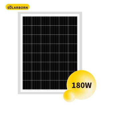 China Solarborn poly 180w SLB48P6 solar panels costos solares home solar panel for home for sale