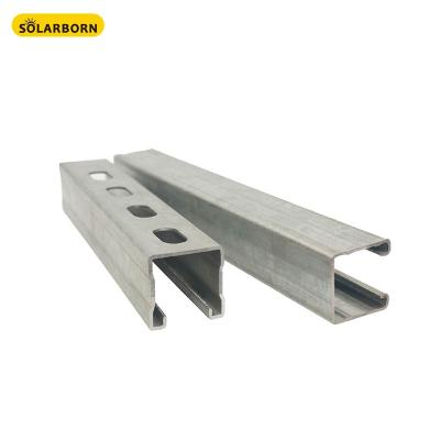 China Solarborn Promotion Metal Roof Clamp Steel Structure Kit Panel Accessories Solar Mounting System for sale