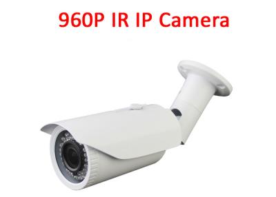 China 960P POE Outdoor Night Vision IP Camera P2P 2.8mm - 12mm Varifocal Lens for sale