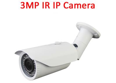 China WDR POE Surveillance Camera 3MP , Outdoor Bullet Security  Camera H.264 for sale