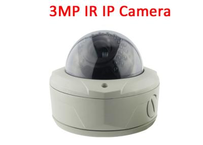 China 3MP Dome P2P IP Camera / Network Security Camera With Ambarella S2L Processor for sale