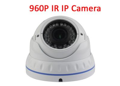 China Varifocal Lens Vandal Proof Dome Poe IP Camera Onvif IR Range 30M With 36Pcs LEDs for sale