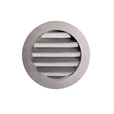 China 100mm to 400mm Air vent with grill design Steel wire backgrounded cast Aluminum vent louver for sale