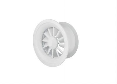 China Swirl Round Air Diffuser With Adjustable Blades 300mm to 1070mm for sale