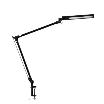 China Mediterranean High Quality CE Rohs Approved Touch Control Stepless Dimming Table Lamp Adjustable Long Arm 8w Led Desk Lamp For Hotel Bedroom for sale