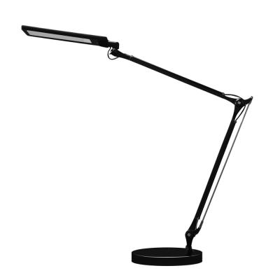 China Modern Adjustable Swing Arm LED Task Light with Free Flexible Table Light Fixture and Eye Protect LED Desk Lamps with Timer 1/2 Hours for sale