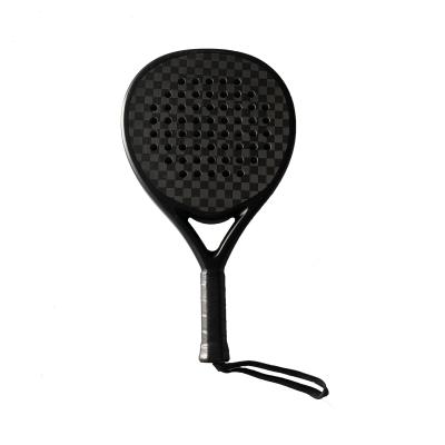 China Soft EVA Lightweight Carbon Fiber Padel Tennis Racket Face Paddle Tennis Racket 3K Carbon Fiber Faces Padel Racquet for sale