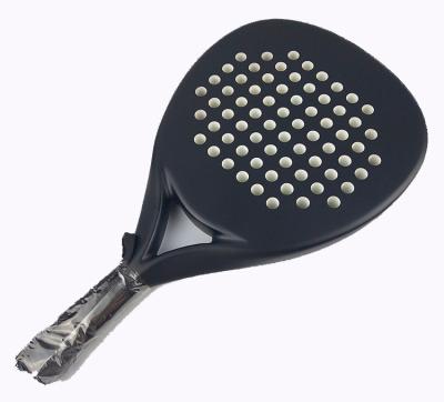 China EVA Professional Carbon Fiber Paddle Soft EVA Face 365g Tennis 18K Paddle Racket for sale