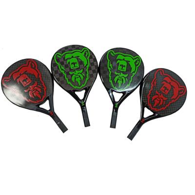 China Popular EVA OEM Spain Carbon 12k Diamond Teardrop Round Shape Padel Rackets for sale