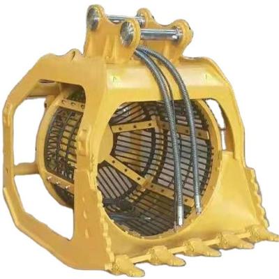 China The same product can be applied to multiple models of excavators factory direct shipping high quality rotary screen bucket excavator for sale