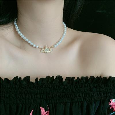 China Simple Design High Quality FASHIONABLE Shell Bead Pendant Box Chain 925 Sterling Silver Pearl Necklace for sale