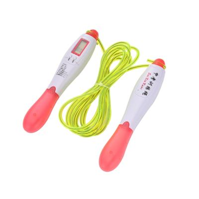 China Rope length is various Chinese factory adjustable Digital handle long jump rope for sale