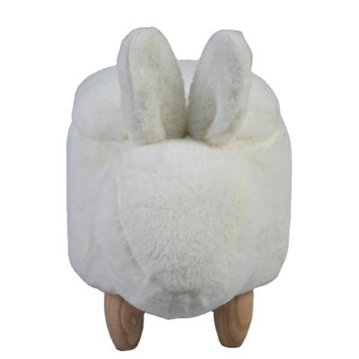 China Hot Selling Modern Rabbit Shaped Ottoman Animal Stool For Living Room for sale