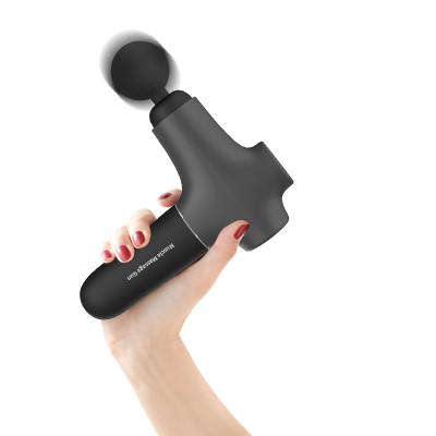 China 2021 Deep Body Factory Price Radio Percussion Muscle Massage Gun LOGO for sale