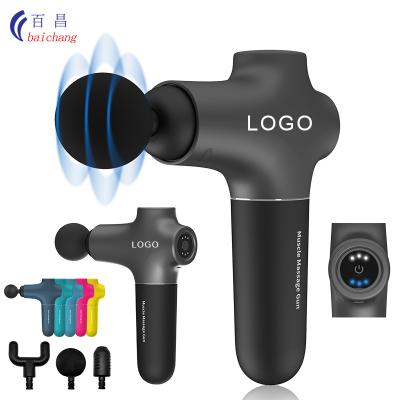 China 2020 Rechargeable Wireless Body Tissue Percussion Muscle Massage Gun BODY Deep Return and Replacement for sale