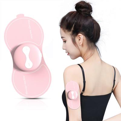 China Electric Body Muscle Stimulator Machine Pulse Massager EMS Mini Pain Relief Therapy Device Rechargeable For Neck Shoulder Back Waist for sale