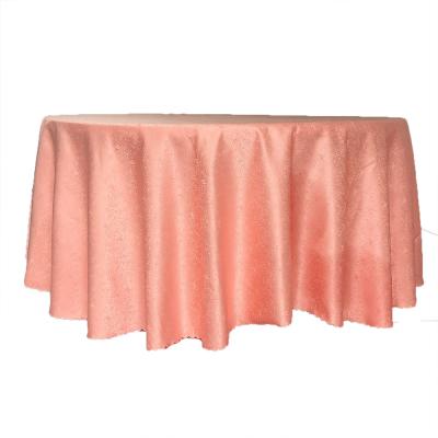 China Waterproof Optional Classic Jacquard 120 Series Wedding Table Cover for sale