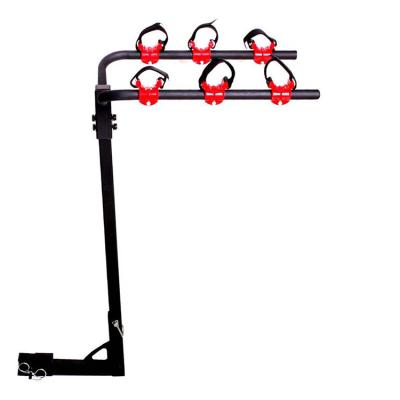 China 2018 New Product Steel Whole Sale Cheap Price Car Hitch Mounted Rear Hanging Racks Car Bike Rack for sale