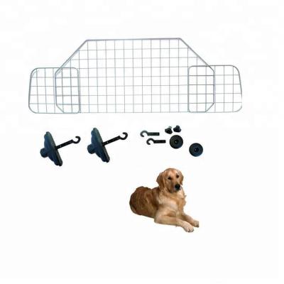 China Universal Fit For Most Cars Pet Car Back Seat Protector Dog Product Wholesale Metal Mesh Barrier for sale