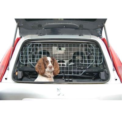 China Sustainable Universal Headrest Vehicle Pet Guard Mesh Metal Dog Barrier For Car for sale