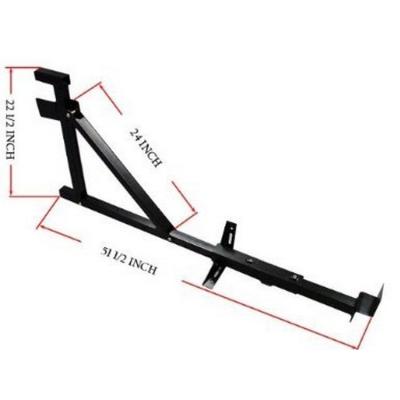 China Steel Hot Selling Foldable Rear Take Up Truck Ladder Rack for sale