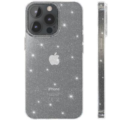 China Shockproof Shockproof Silicone Phone Case For iPhone 13 Pro Protective Transparent Glitter Back Cover For iPhone 13 Pro Glossy Phone Case for sale