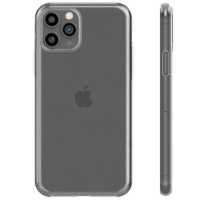 China Shockproof Soft Silicone Back Cover Transparent Clear Tpu Phone Case For iPhone 11 Pro Clear Phone 12 13 Case for sale