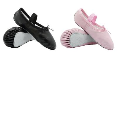 China Good Quality Professional Dance Shoes Kids Dance Slippers Dancer Ballet Shoe Girl Adult Women Split Soft Gymnastics Ballet Dance Shoes for sale