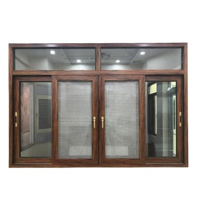 China Sliding Office Aluminum Sliding Window , Aluminum Sliding Glass Window for sale