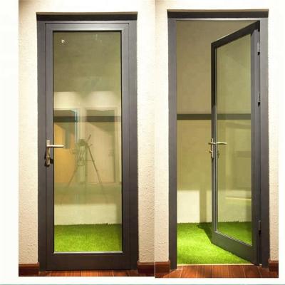 China Standard Luxury Double Folding Tempered Aluminum Casement Glazing Door For Home for sale