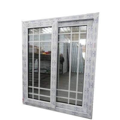 China UPVC Windows Modern Sliding Window With Grill Window Grill Inserts for sale