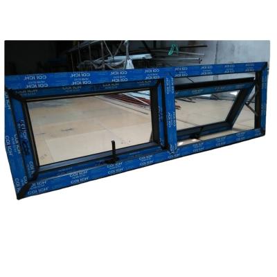 China Modern Top Hung Window Upvc Bathroom Window for sale