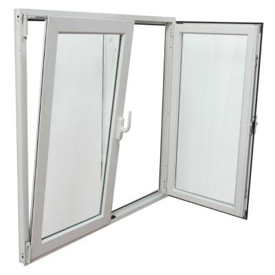 China Modern all kinds with Australian standard PVC window with tilt and turn blind window for sale