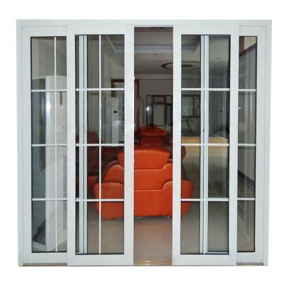 China Waterproof China Supplier Cheap Price Warehouse Balcony PVC Sliding Glass Door for sale