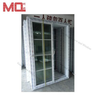 China Modern PVC main door grill design, sliding door for living room for sale