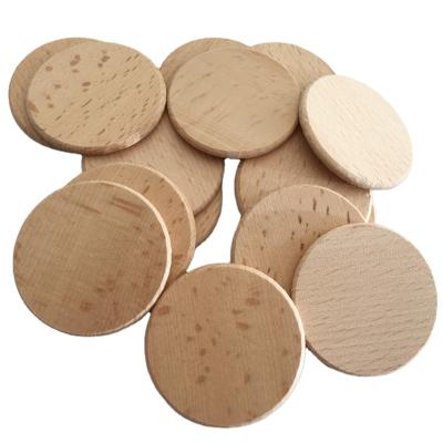 China TO ; EU; THE USA ; wood crafts etc. Asian Unfinished Round Materials Unfinished Round Materials DIY Jewelry Tag DIY Tag Chip Wood Chip Beech Wood Molars for sale