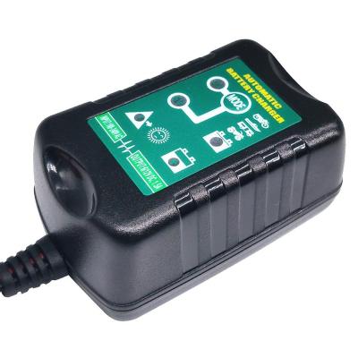 China Hot Sale 6V 12V 1500mA Standard Battery Auto Smart Motorcycle Battery Charger Defender For Car RV ATV Boat for sale